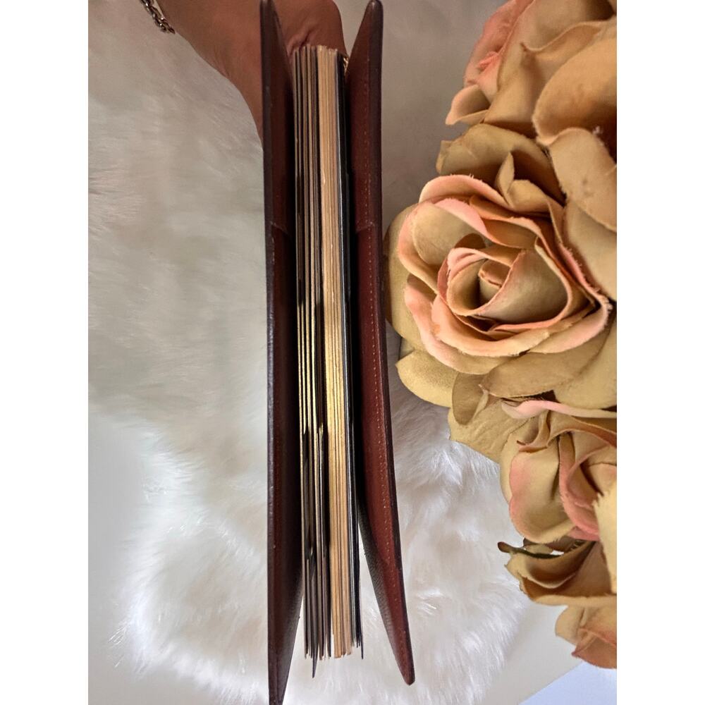 Authentic 70s Vintage Louis Vuitton Monogram A5 Desk Agenda Cover (predate code) - Picture 8 of 15